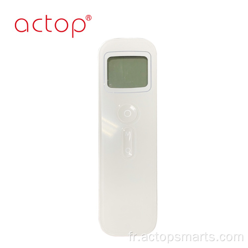 Thermomètre infrarouge à corps non tactile de couleur blanche